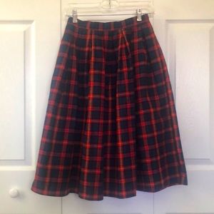 Plaid Modcloth Skirt